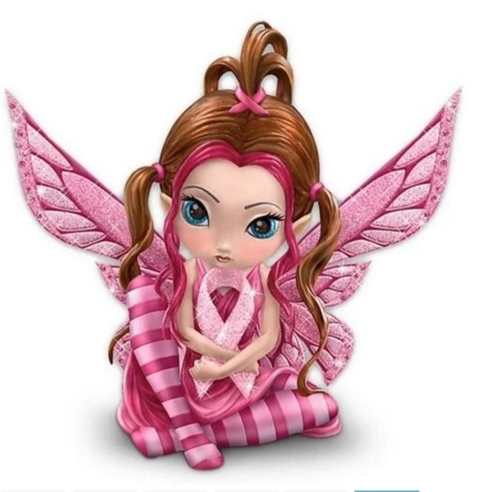 Pink Angel Pendant Fairy Girl Necklace